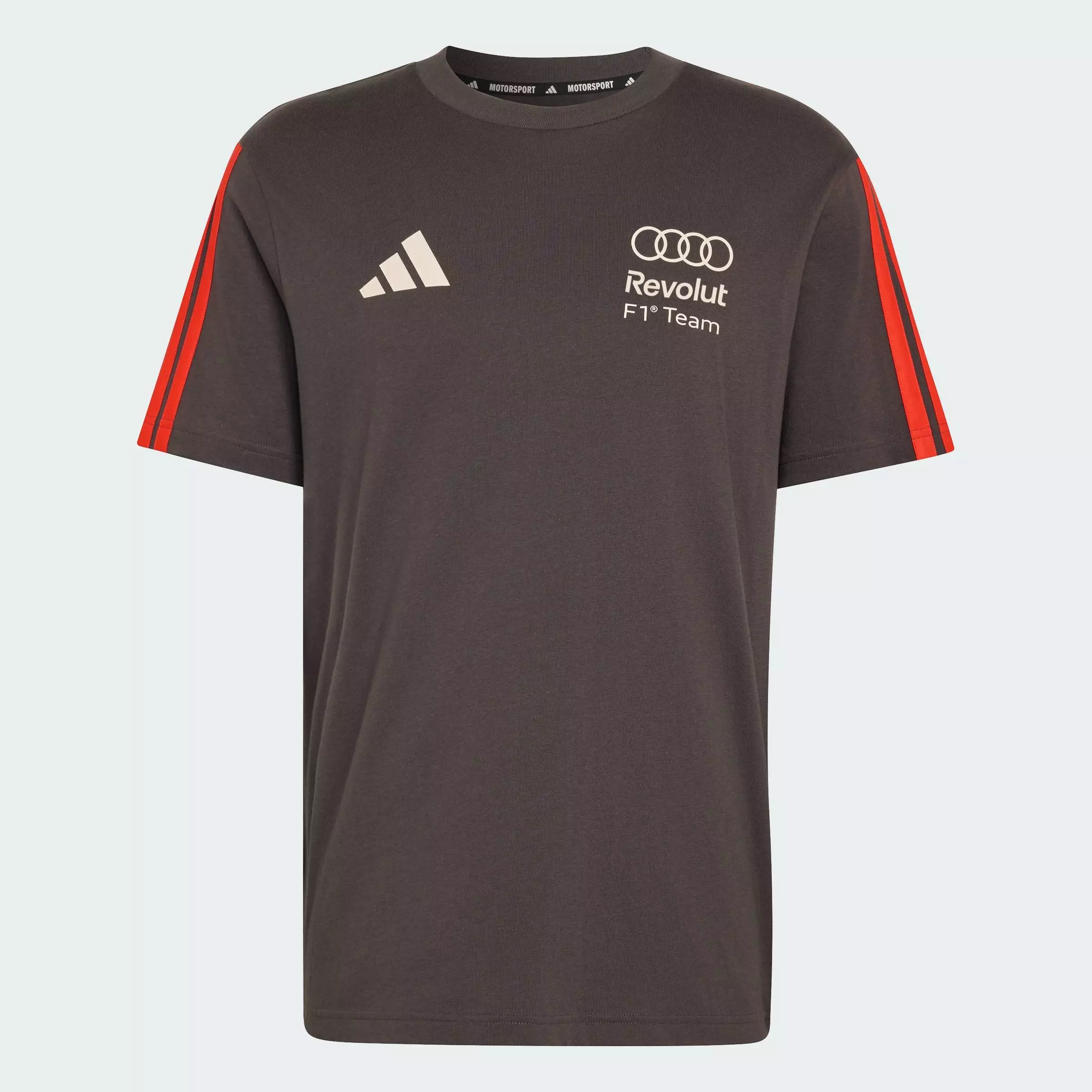 Motorsport AUDI REVOLUT F1 TEAM DNA SHORT SLEEVE TEE Men Black KE6096