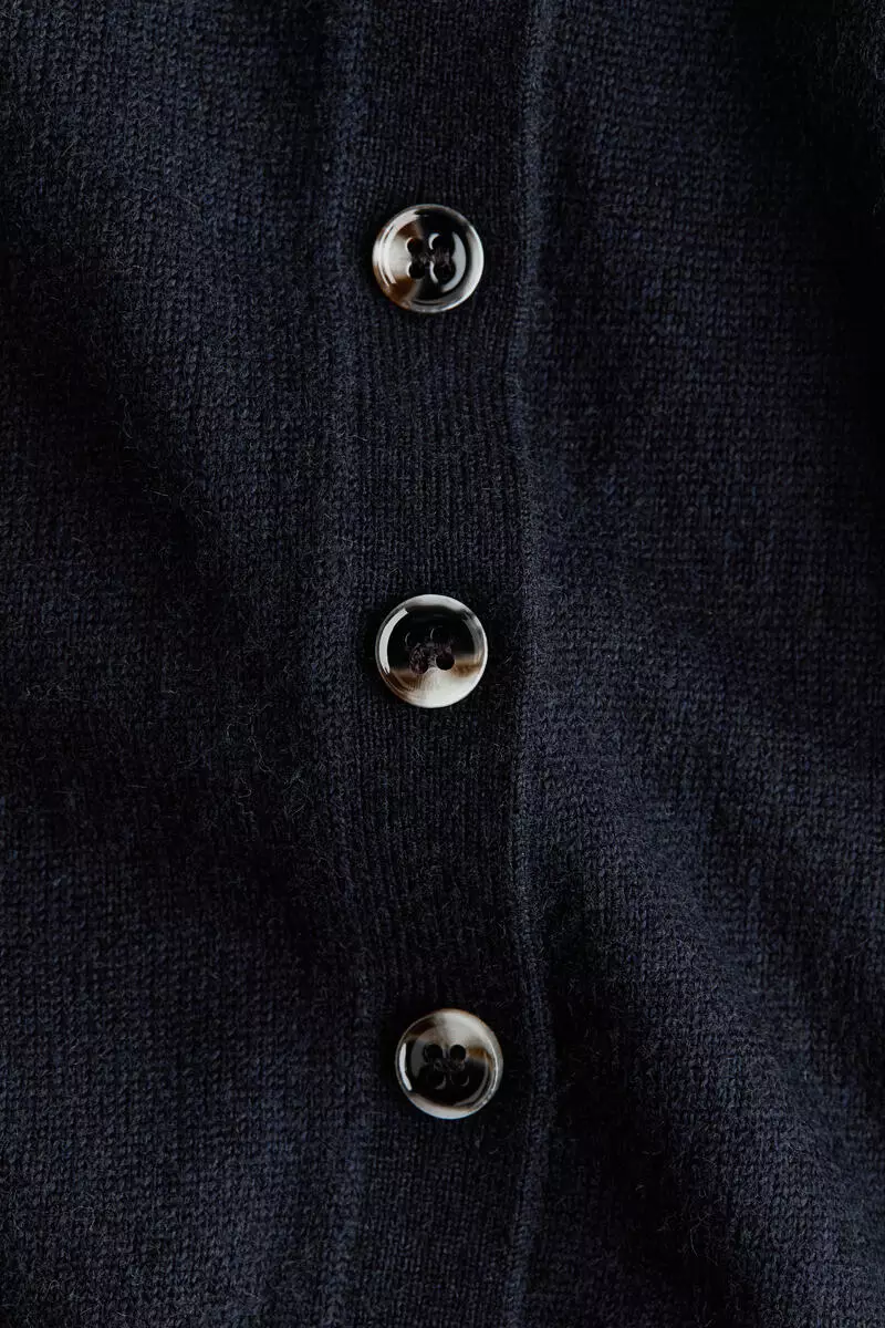 Turtleneck cardigan