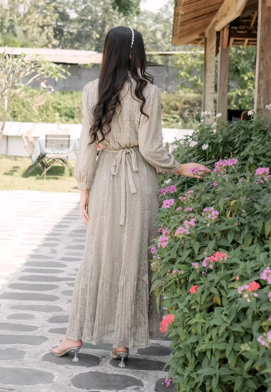 Ivanka Dress - Stone