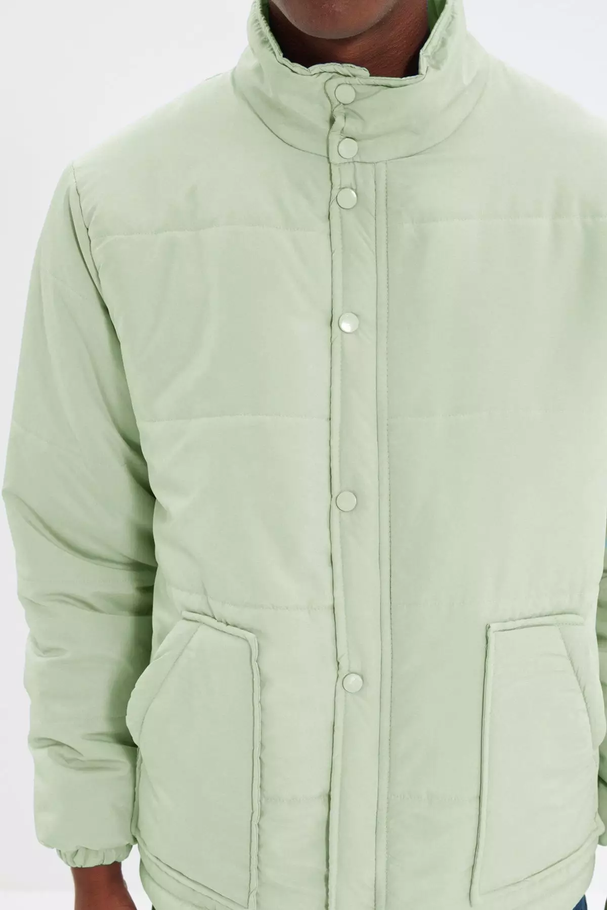 Mint Regular Fit Wind and Water Resistant Winter Puffer Jacket TMNAW22MO0131