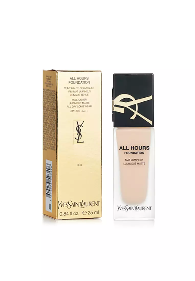 YVES SAINT LAURENT - All Hours Foundation SPF 39 - # LC3 25ml/0.84oz