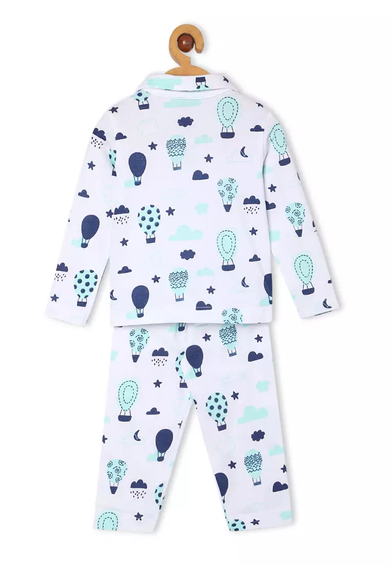 Baby And Kids Pajama Nightsuit Set - Up in the Air