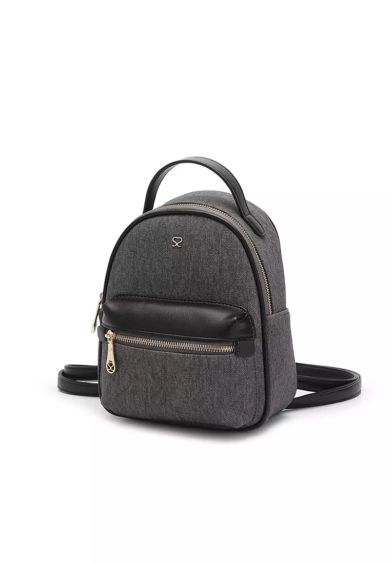 Women's Mini Backpack (Tas Ransel Wanita & Tas Punggung Wanita) - Hitam