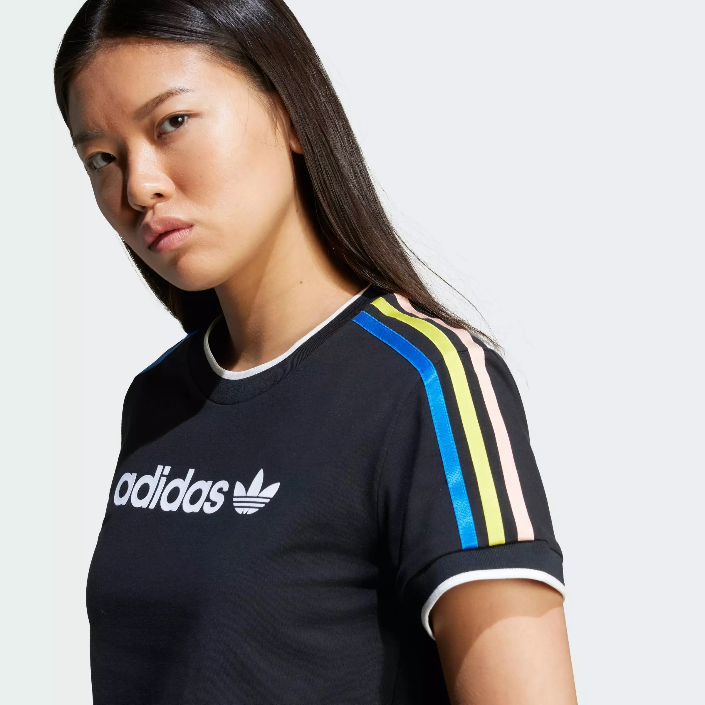 Buy ADIDAS Linear Logo 3-Stripes T-Shirt 2025 Online ZALORA