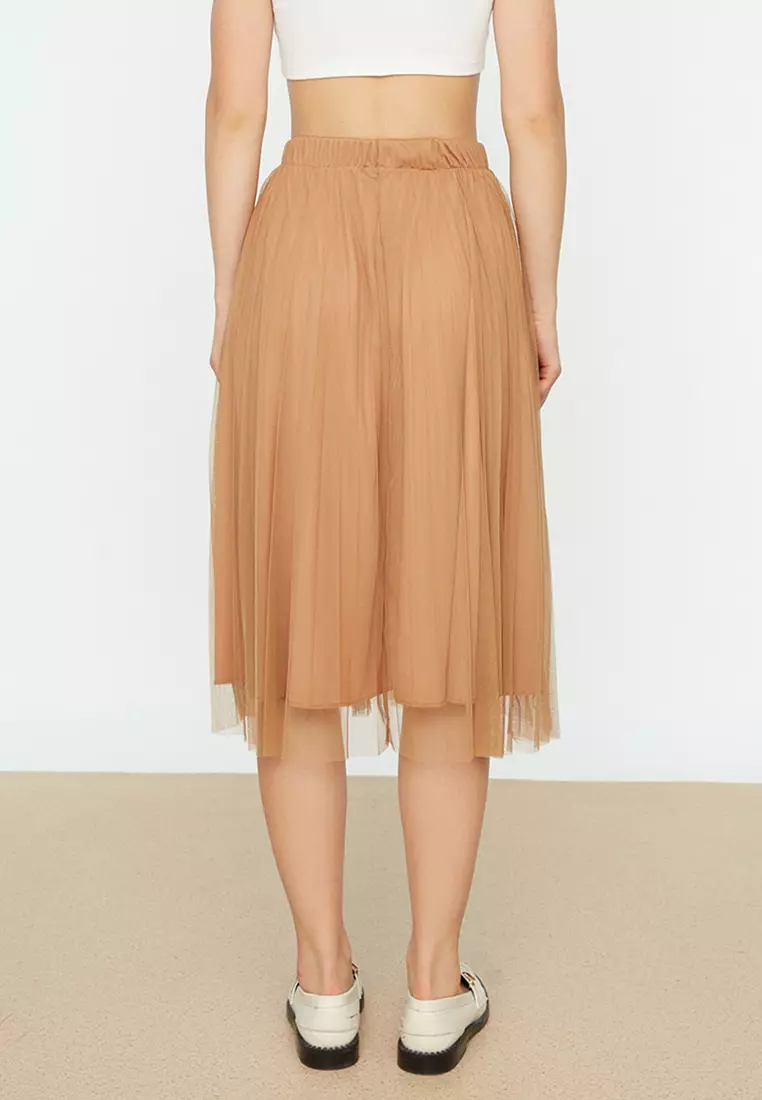 Mink tulle cheap skirt