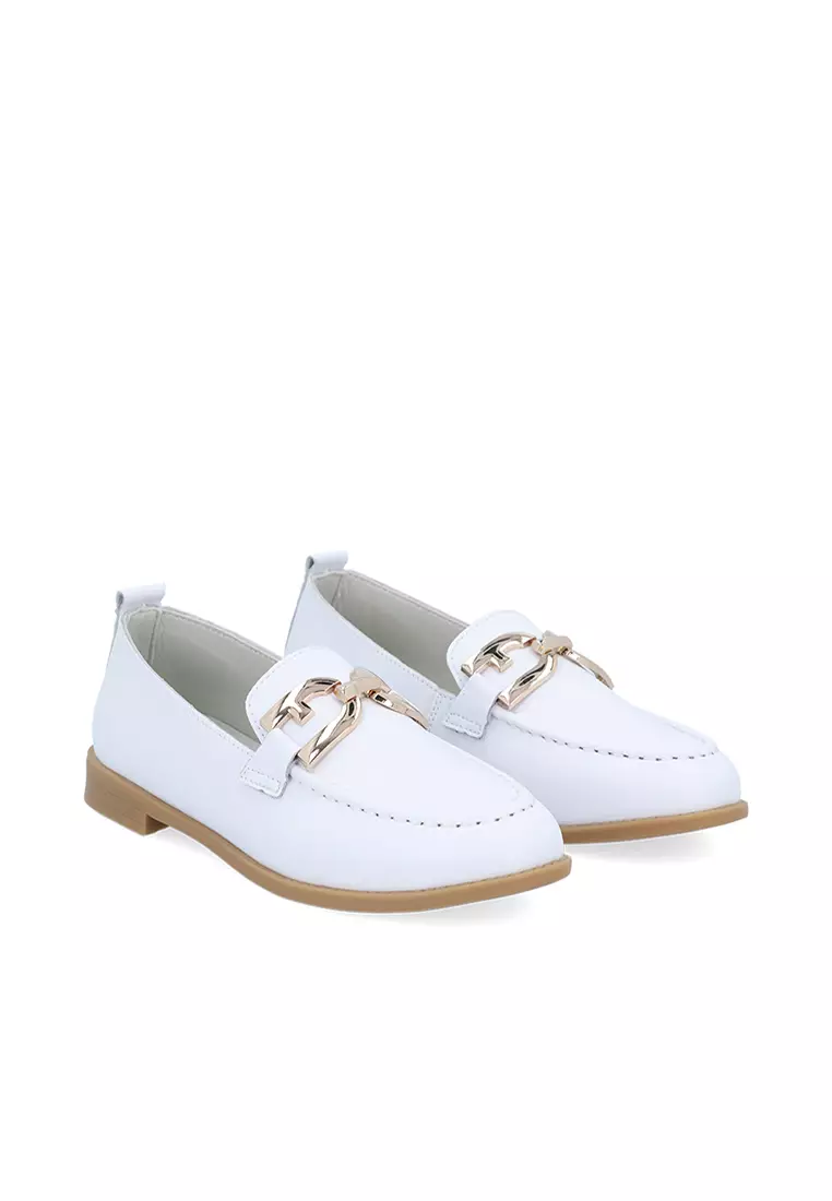 White loafers on sale