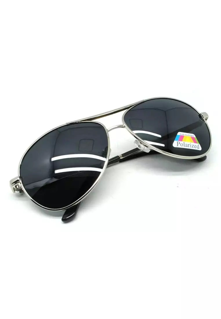 Aoron Kacamata Hitam Lensa Polarized UV Protection Material Alloy RB2132 ORIGINAL
