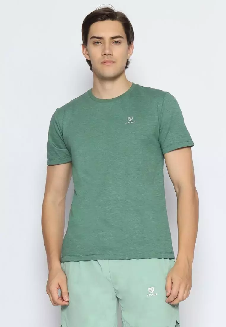 FITWEAR - GRIFFIN BASIC MEN T-SHIRT S/S - FRESH GREEN