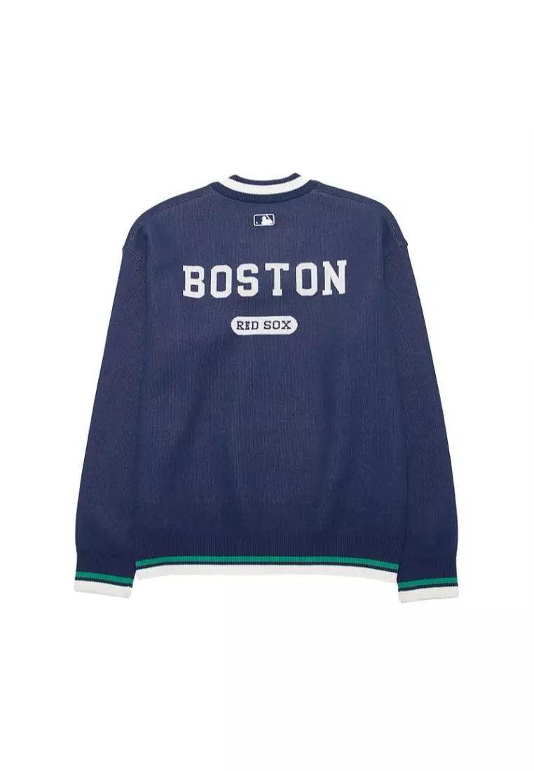VARSITY V-NECK SWEATER PULLOVER BOSTON RED SOX