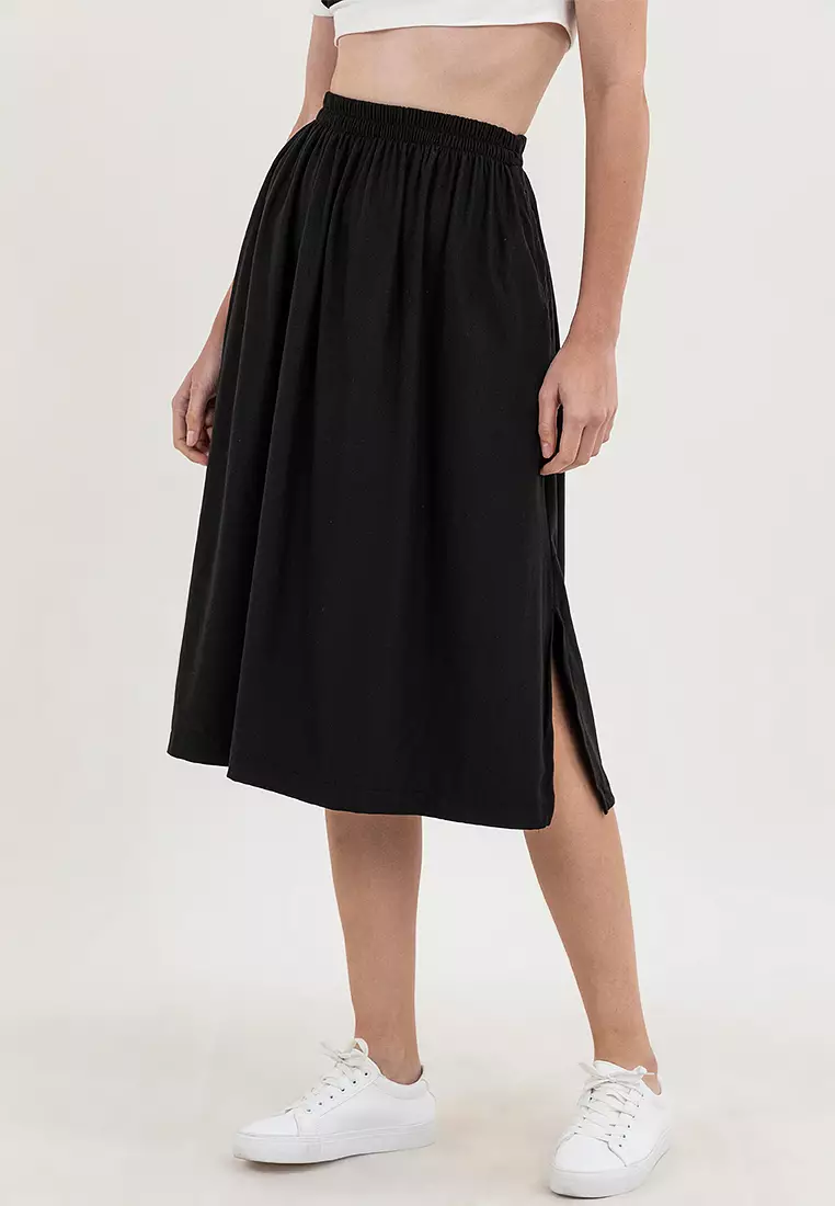 Laica Cotton Midi Skirt
