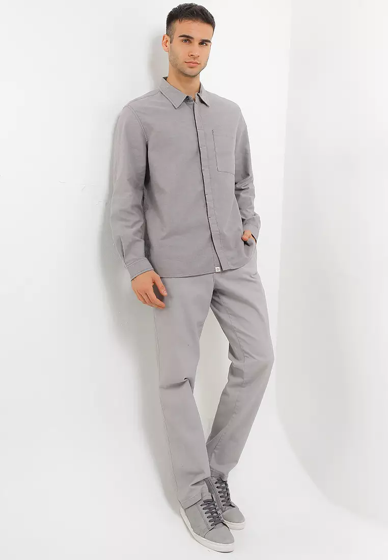 Dicky Basic Long Sleeve Shirt
