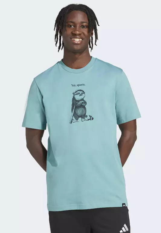 Yay Sports Character Graphic T-Shirt