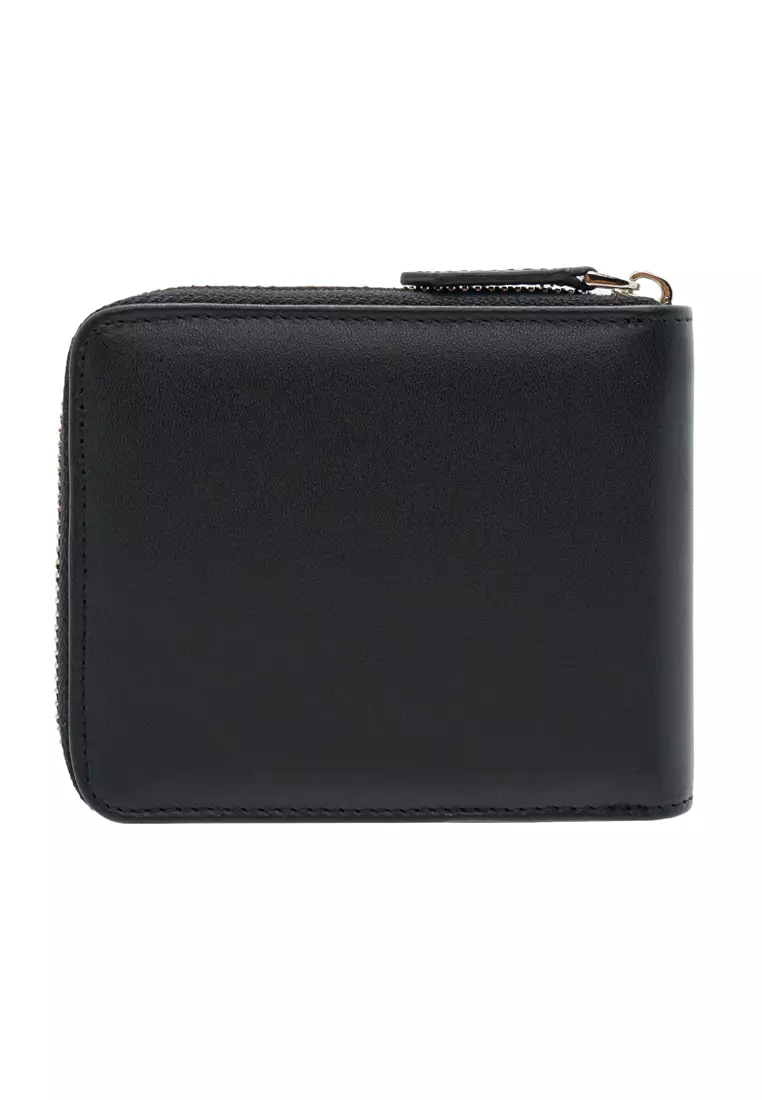 Mens Cow Leather Multi Card Zipper Wallet PWB 30368