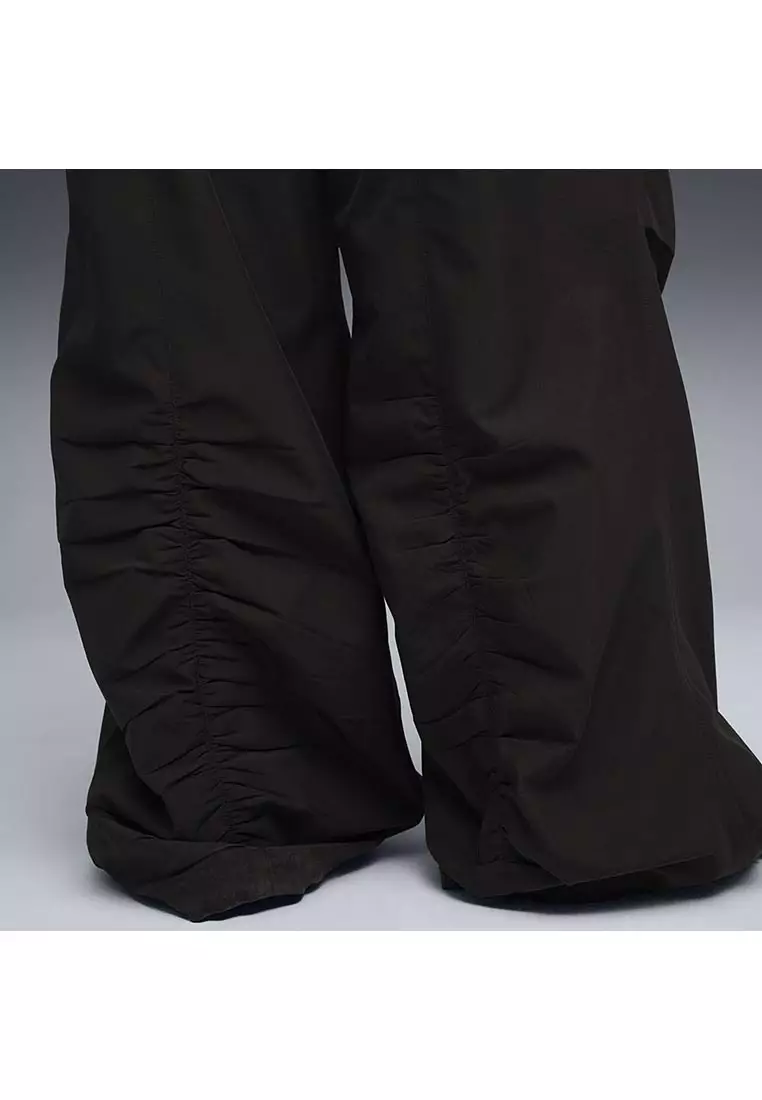 Wardrobe Essentials Parachute Woven Pants Women