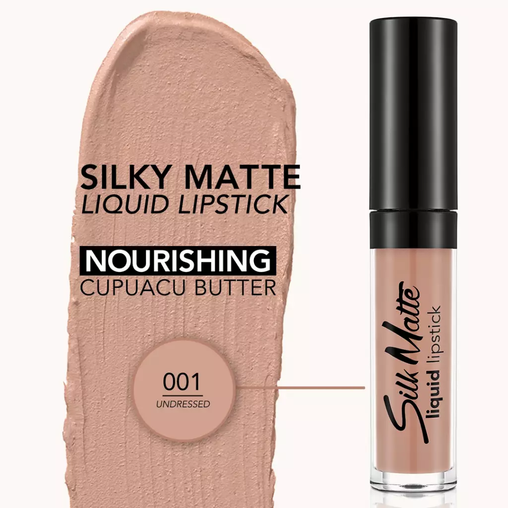 Flormar Silk Matte Liquid Lipstick - 001 Undressed