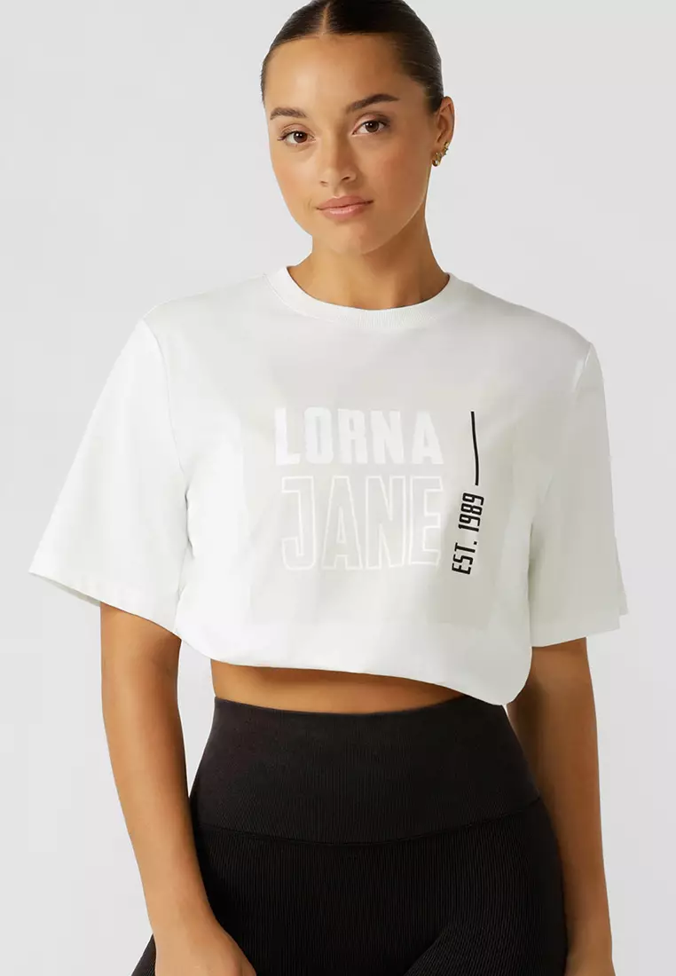 Lorna jane sales crop top