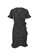Vero Moda black Henna 2/4 Wrap Frill Dress E2201AA9AD8D83GS_5