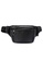 Lara black Plain Zipper Belt Bag - Black 9B2CBAC286654CGS_1