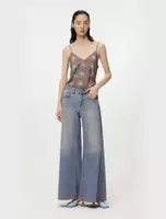 Blue and Coffee Combination