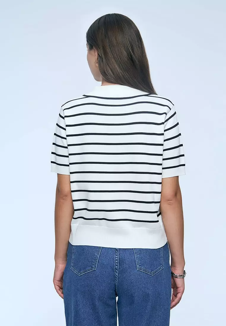 Stripe Smart Polo