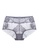 W.Excellence grey Premium Gray Lace Lingerie Set (Bra and Underwear) 8D4A8US3635078GS_3
