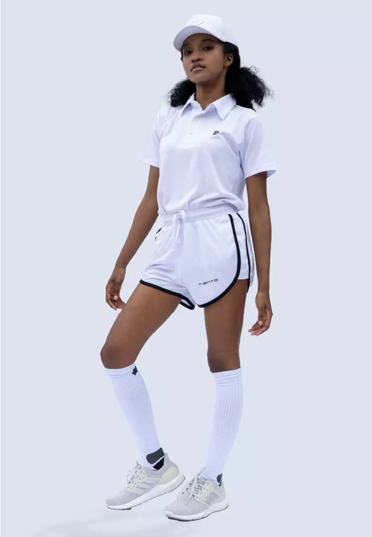 Tiento Sporty Hotpants Celana Pendek Olahraga Wanita Running Gym Lari Yoga