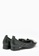 PAZZION black Oversized Bow Square Toe Pumps 8E4B7SH70B670CGS_4