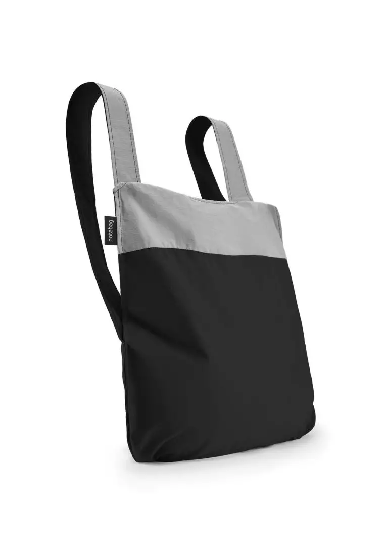 Notabag Original Convertible Tote Backpack - Grey/Black