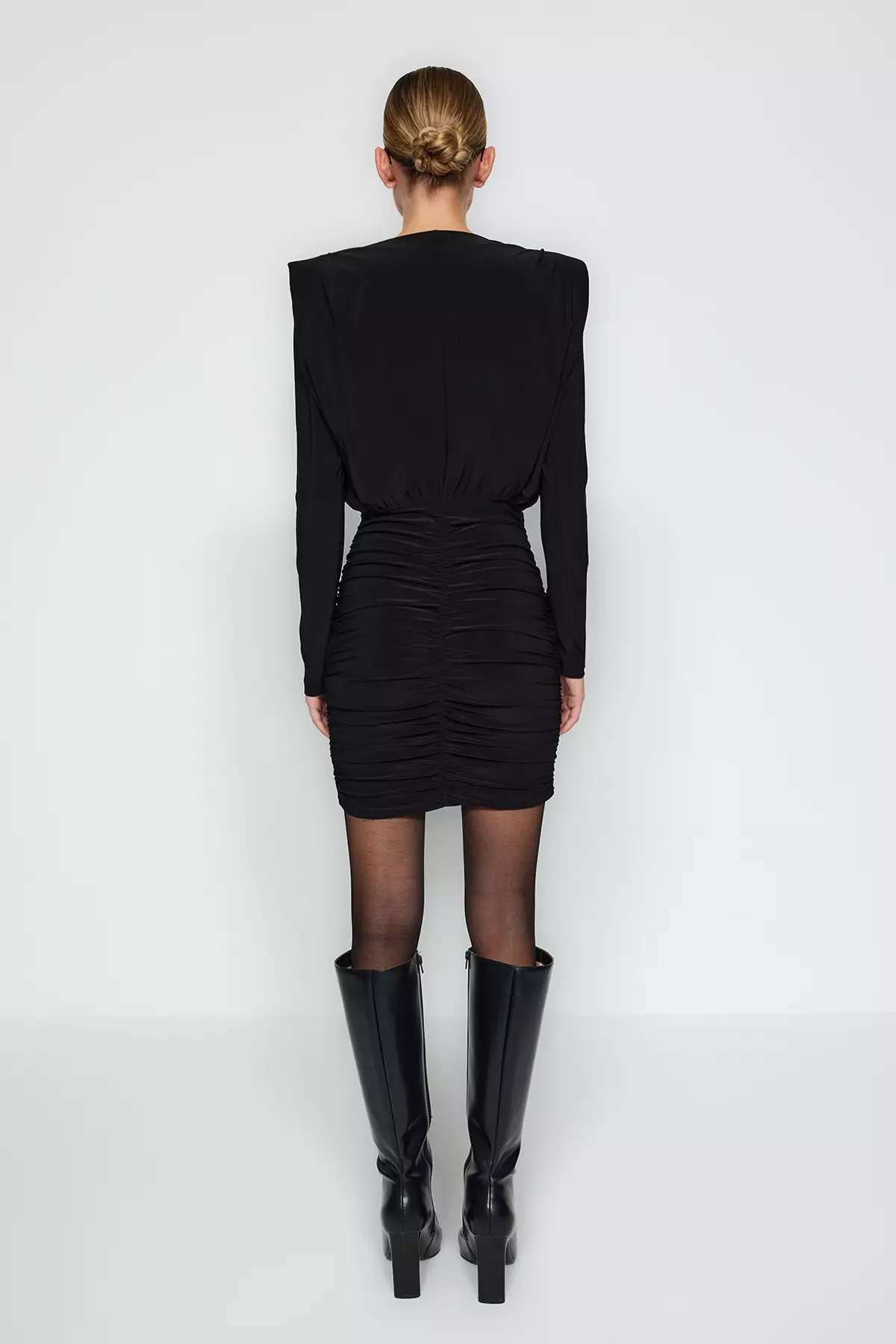 Shoulder Detail Bodycon Dress