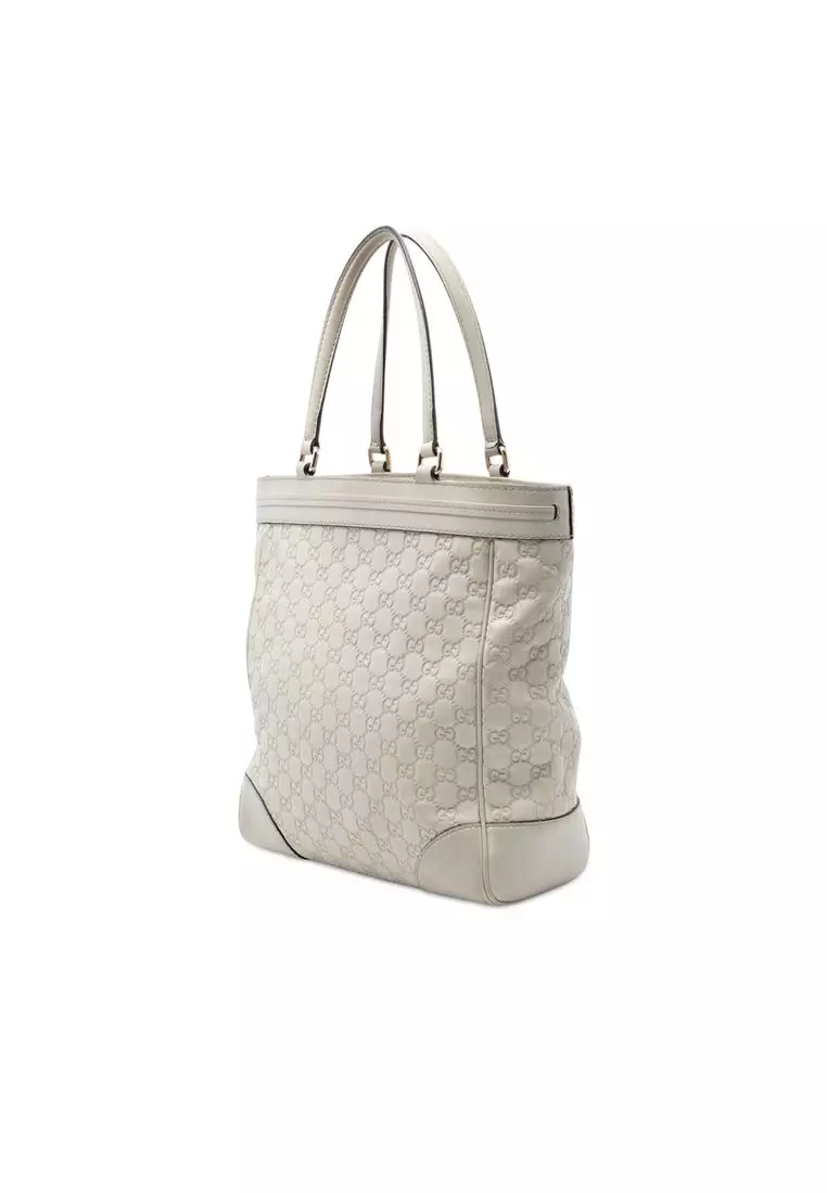 Pre-Loved Gucci Guccissima Mayfair Tote