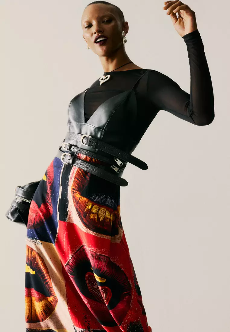 RECYCLED STRAP DRESS