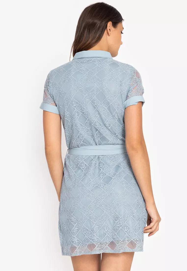 Zalora button down dress sale