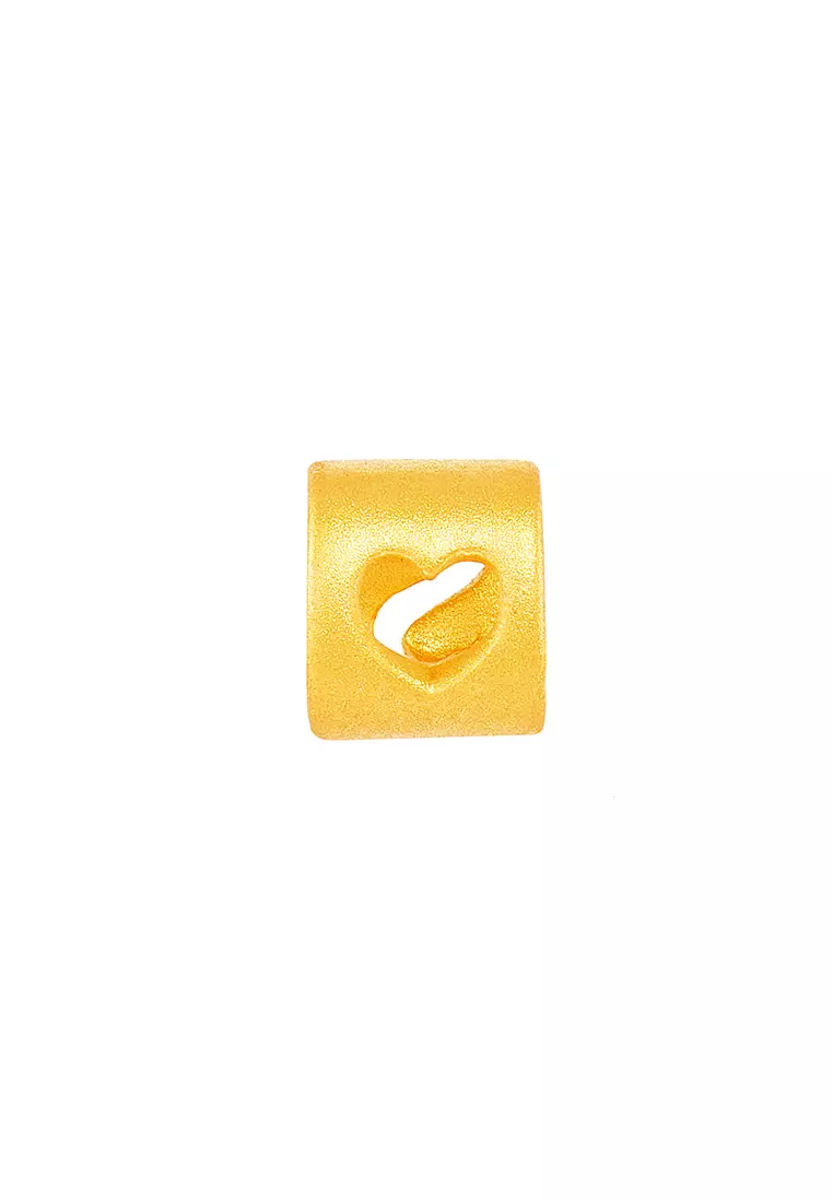 HABIB 999/24K Yellow Gold Alphabet Charm WWCM950823(S)