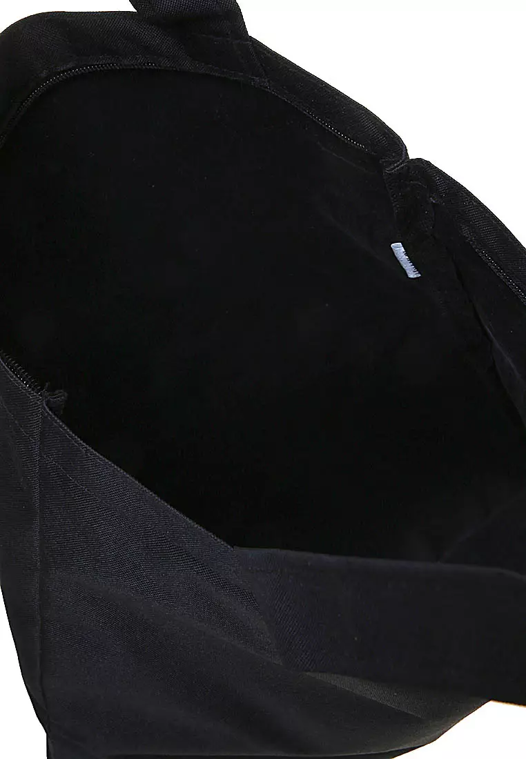 Erico Totebag Pria Just Smile Tas Jinjing Kasual Material Polyester ORIGINAL - Black