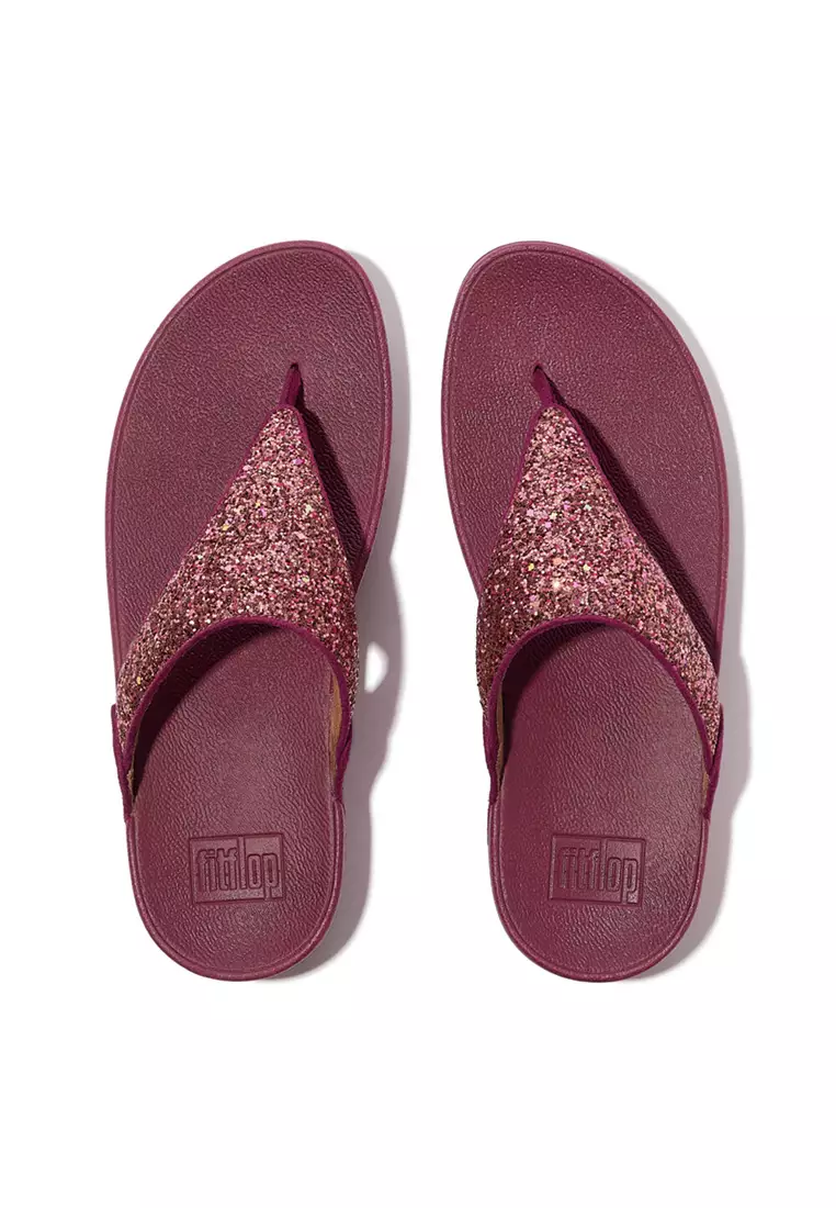 Lulu Multi-tonal Glitter Toe-post Sandals