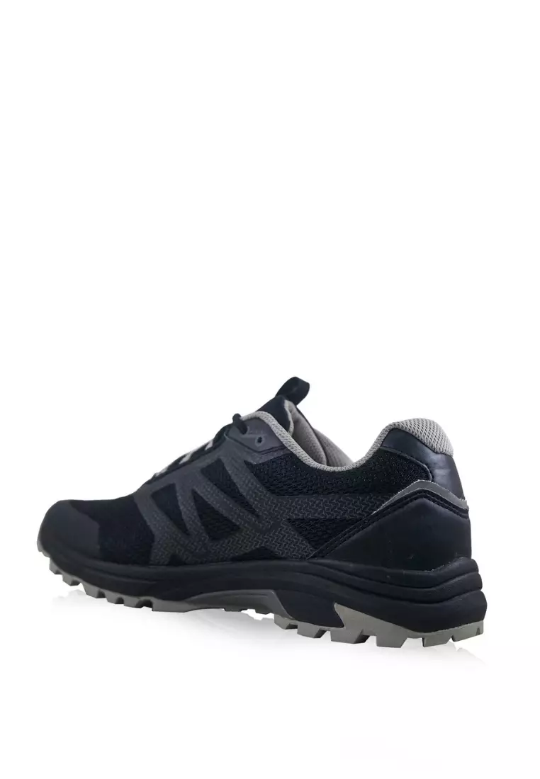 910 Nineten Yuza Sepatu Trail Running - Hitam/Abu Tua/Abu