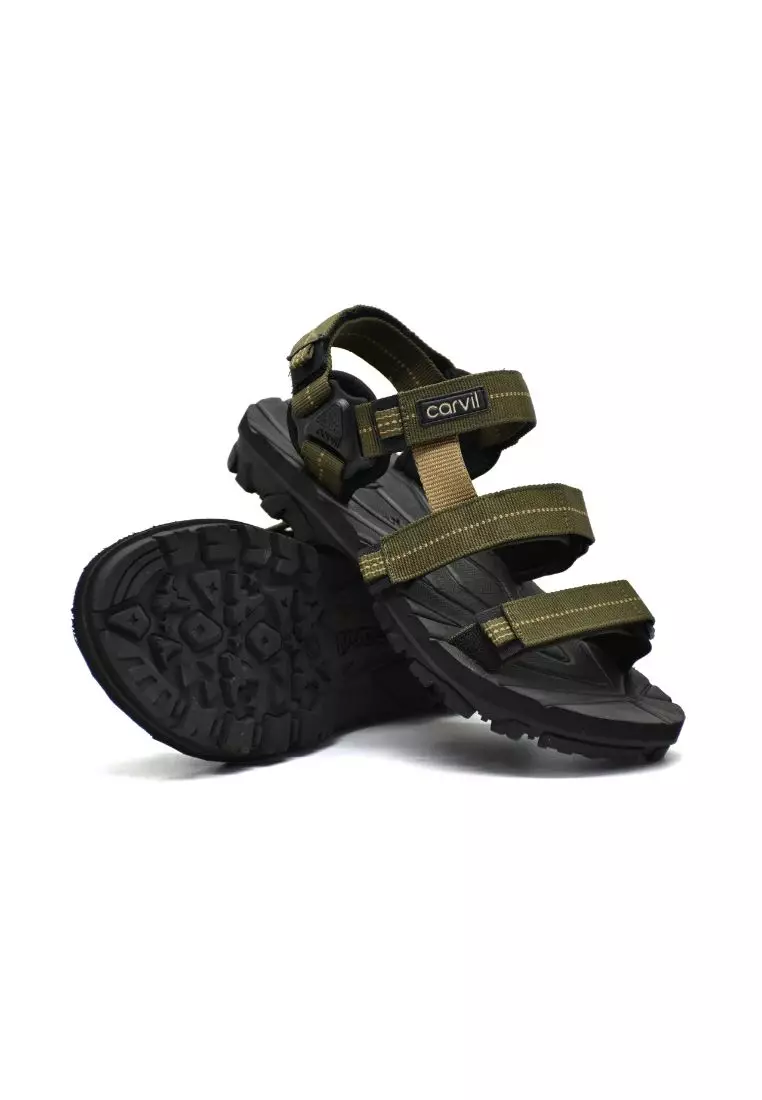 Carvil Sandal Gunung Pria Trisakti-GM Black/Olive