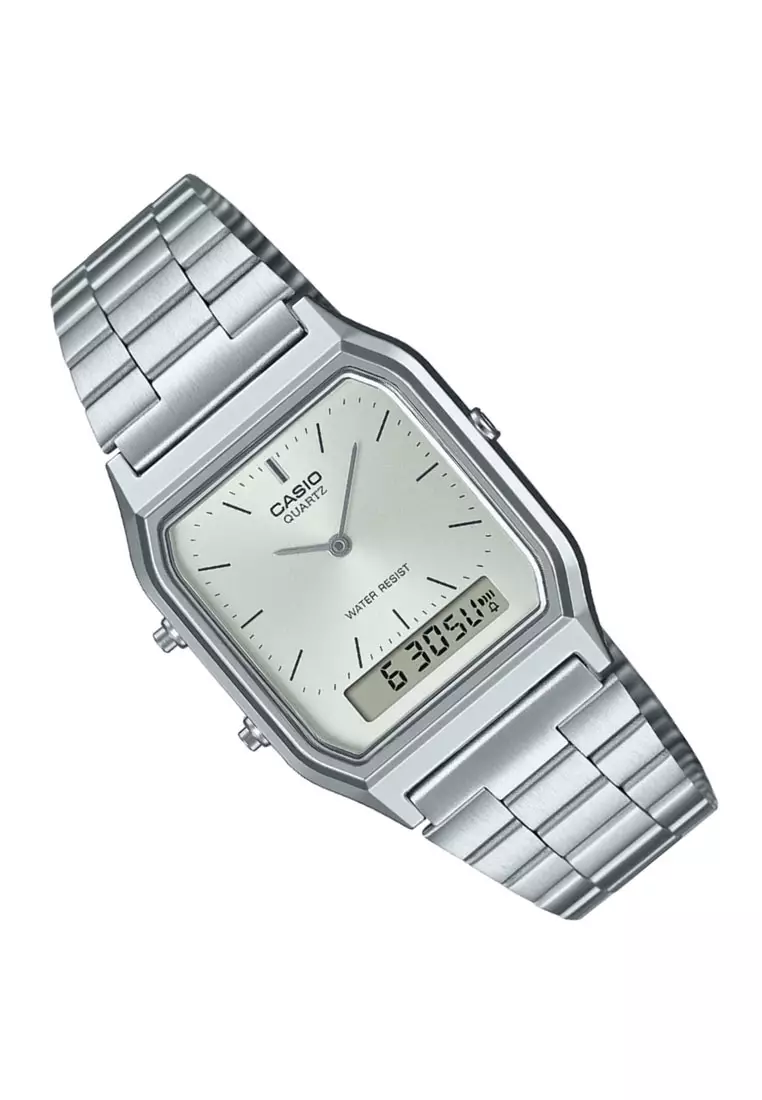 Digital Analog Watch AQ-230A-7AMQYDF