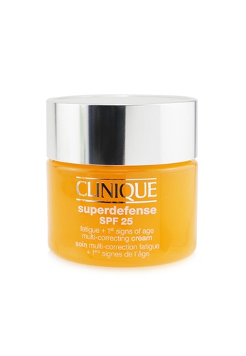 Buy Clinique Clinique Superdefense Spf 25 Fatigue 1st Signs Of Age Multi Correcting Cream Very Dry To Dry Combination 50ml 1 7oz Online On Zalora Singapore