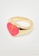 Mango gold Heart Ring 1DF2FAC06BE75BGS_3