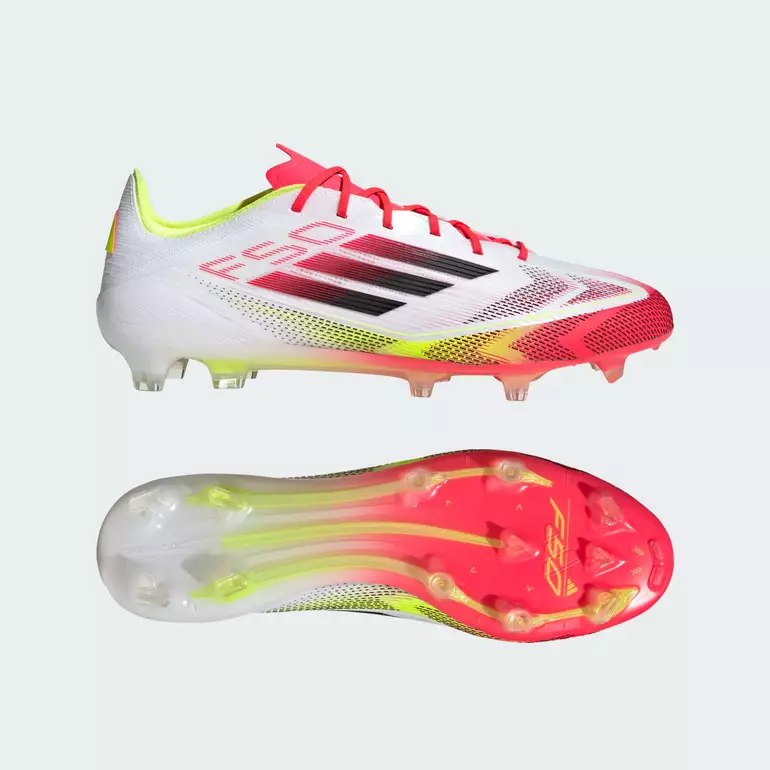 Football F50 Elite Firm Ground Boots Unisex White IE1206