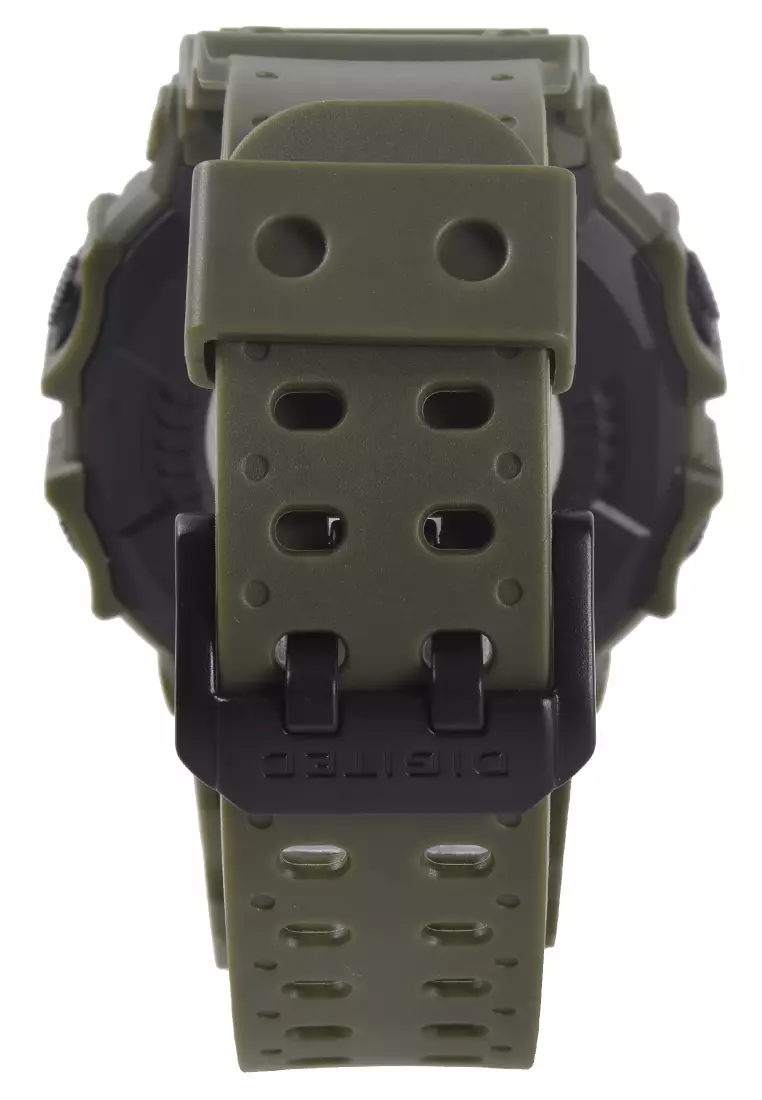 Digitec - Jam Tangan Pria - Green - Resin Strap - 5012-B