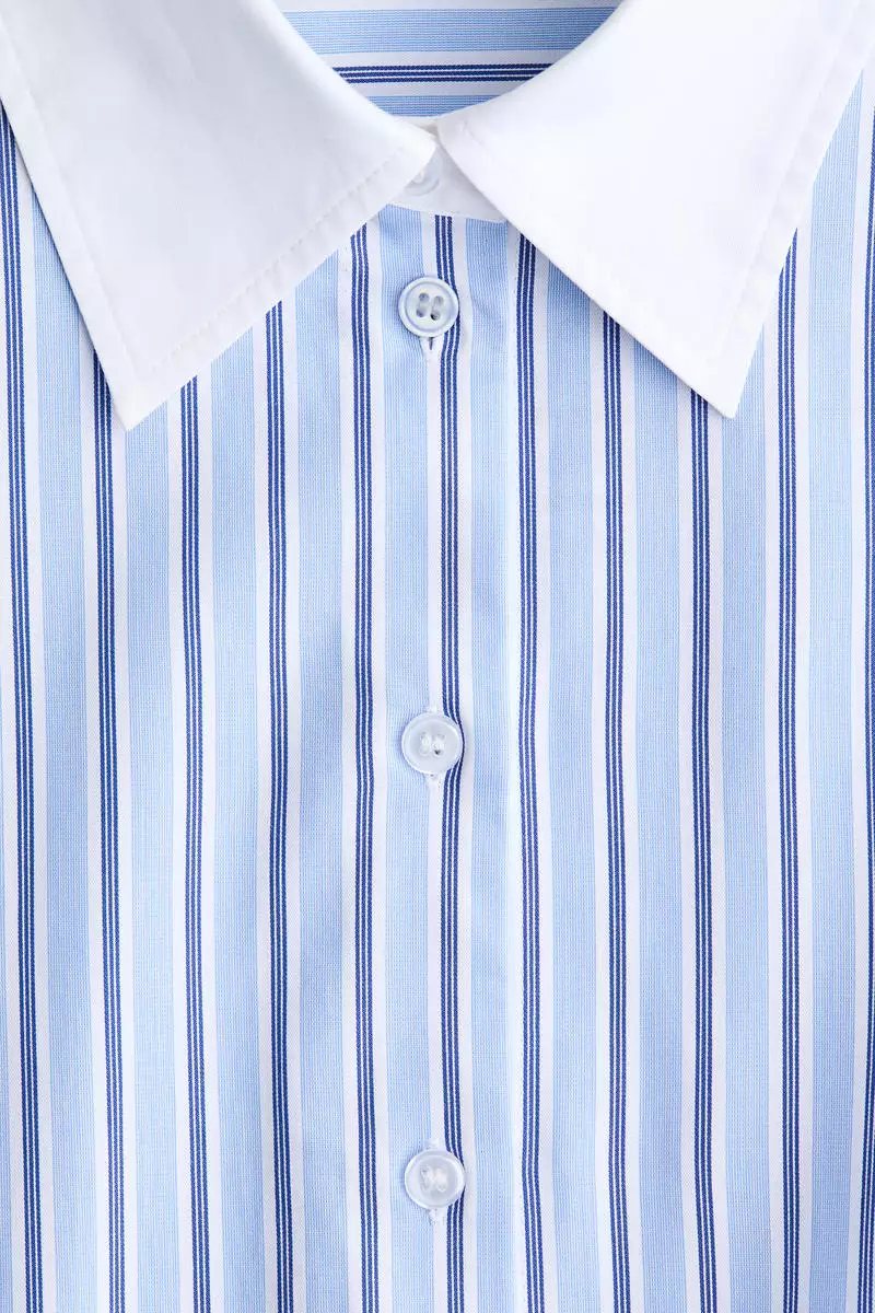 Cotton poplin shirt