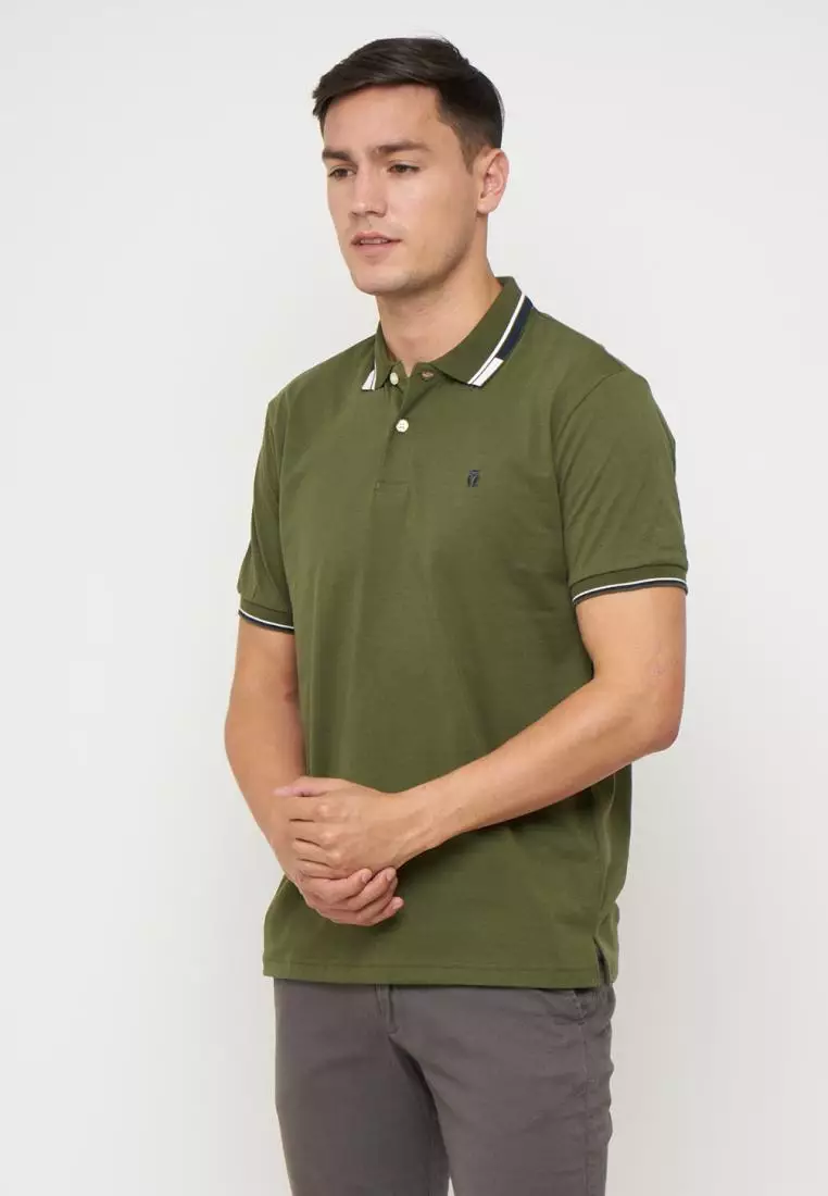 Matsuda Kaus Kerah Pria Polo Shirt Chino