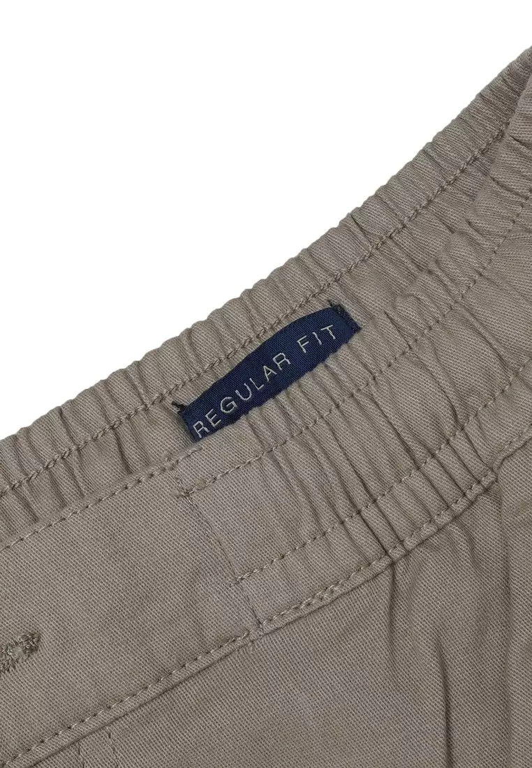 3Second Men's Long Chino Pants Regular Fit Cotton Elastane Ravy HP-C060325