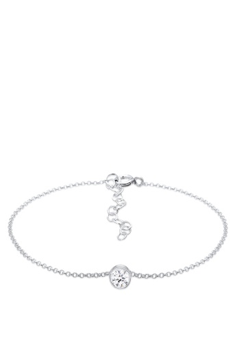ELLI GERMANY silver Bracelet Solitaire Crystal 1A467AC734B91CGS_1