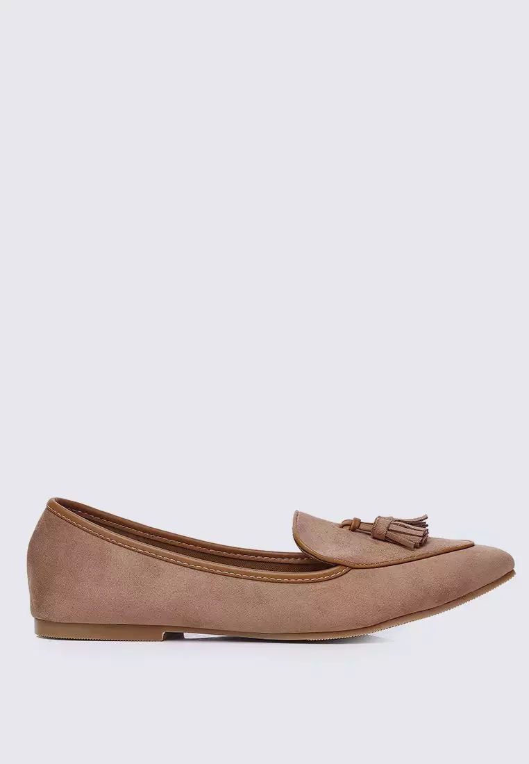 Discount on My Ballerine  shoes - SKU: My Ballerine Piper Comfy Loafers In Tan