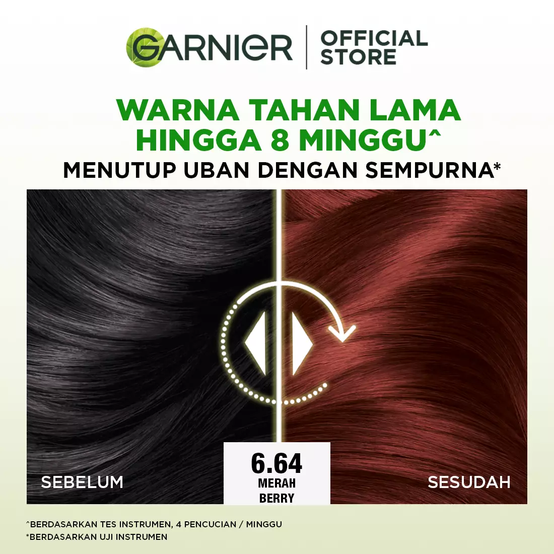 Garnier Color Naturals Hair Color - Merah Berry
