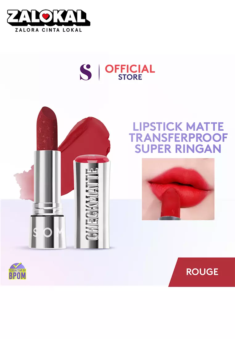 SOMETHINC Checkmatte Transferproof Lipstick - 20 Rouge