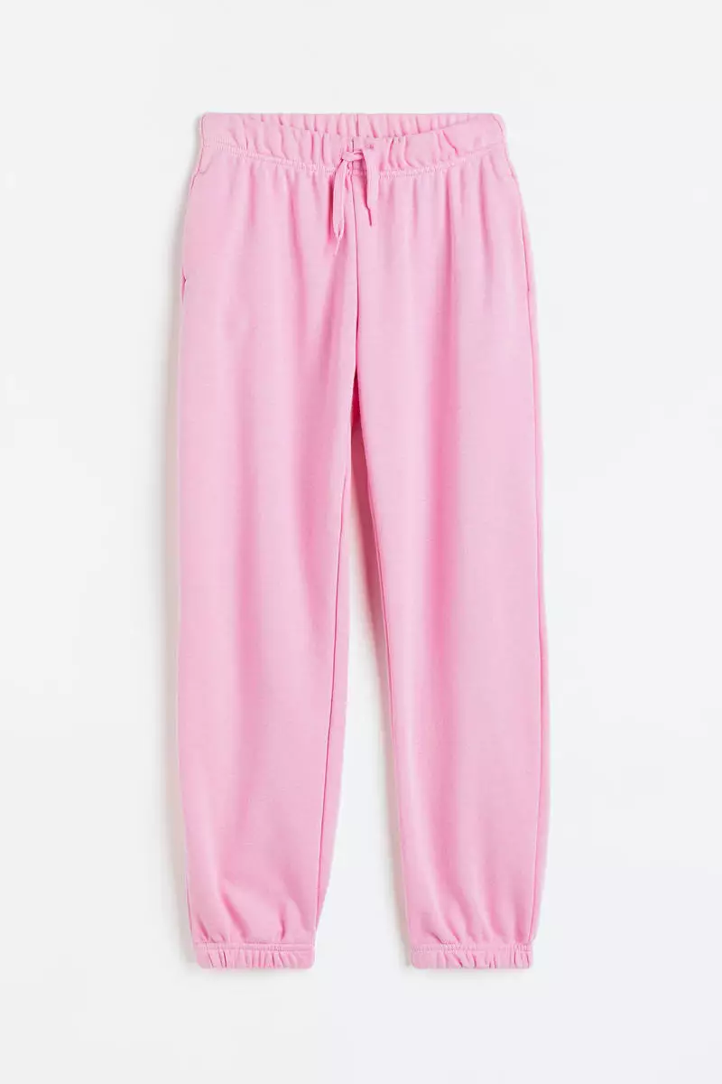 H&M+ 2-pack padded cotton bras - Dark grey/Vintage pink - Ladies